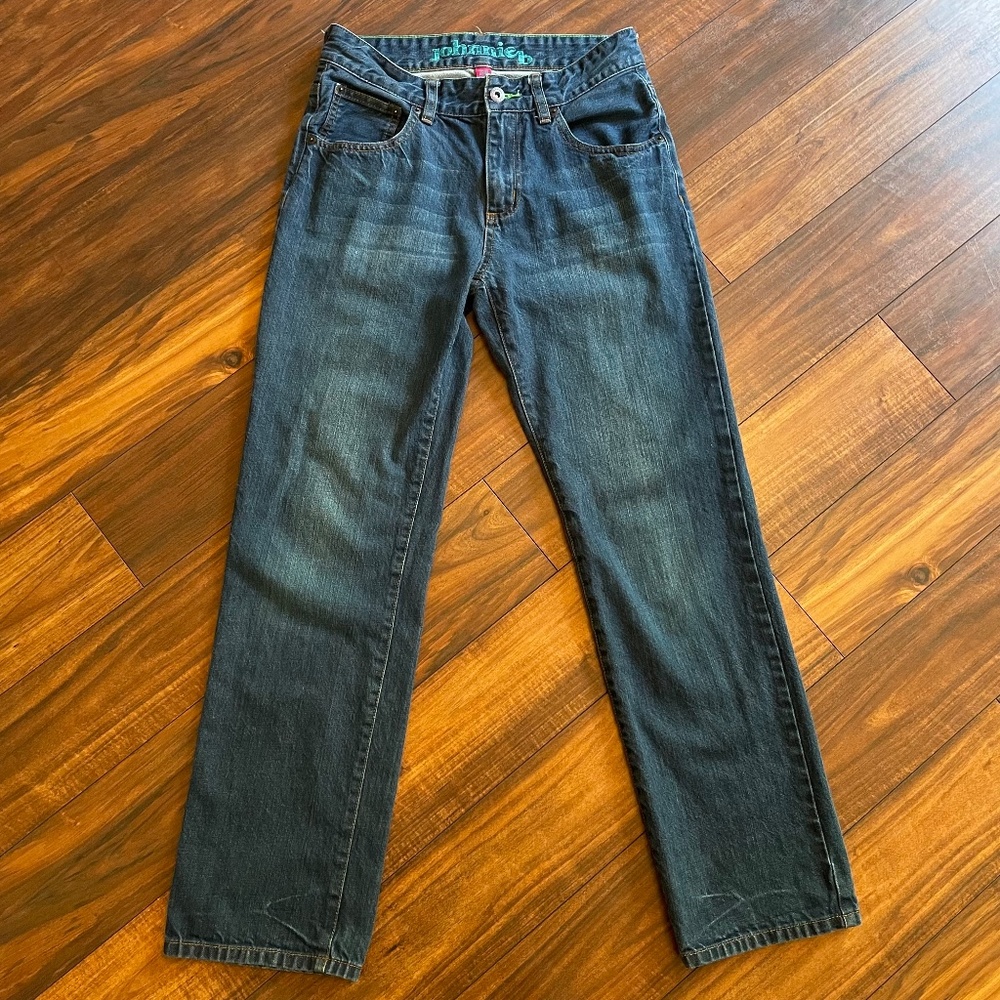 Mini Boden JOHNNIE B Denim Jeans Pants 28x28 -SIZE 28L